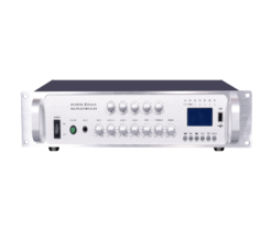 ZPA-5500U 2U带USB/SD接口/显示屏/收音机/遥控器/蓝牙/五分区可独立调节音量合并式功放500W