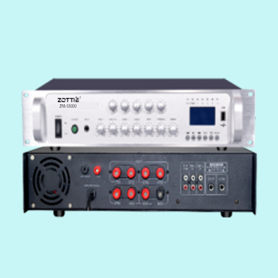 ZPA-5500U  五分区可独立调节音量合并式功放500W